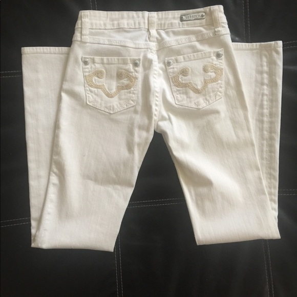 RF ROCK Jeans  White  - Picture 2 of 6